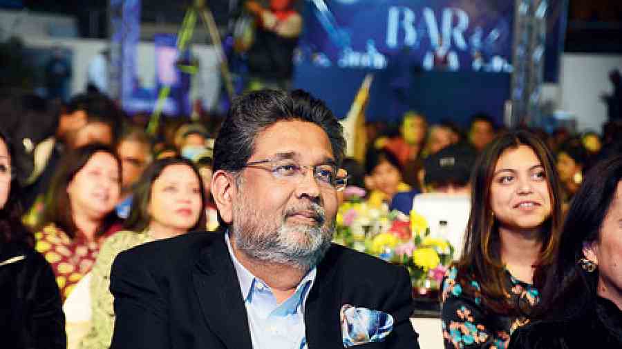 Harshavardhan Neotia, chairman, Ambuja Neotia Group, was there.