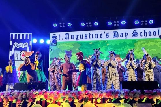 Annual Concert at St Augustine’s Day School, Barrackpore was a daylong event held in three different slots for Nursery to Class XII students. The ‘Dazzling Disney’ themed program presented by the kindergarten students touched the audience’s hearts as they took a ride from Cinderella to Frozen Princess.