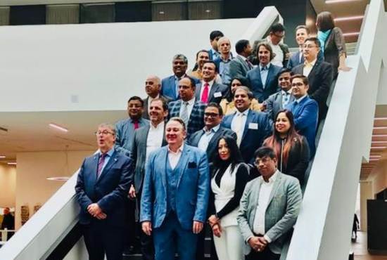 Delegates at the India Business Week 2022 at Hyatt Convention Centre, Zurich