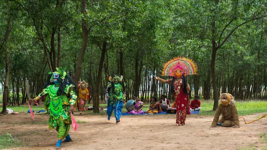 Chhau dance was given the Intangible Cultural Heritage tag in 2010, and Banglanatak played a significant role in the endeavour to make that happen 