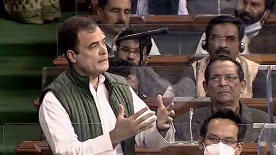 Ironies - Ironies: The belligerent reaction of the ruling party to  opposition MP Rahul Gandhi's speech says more about their understanding of  democracy than his - Telegraph India