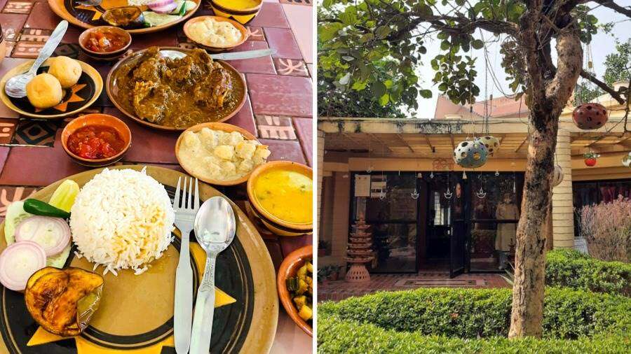  Bengali lunch at Ghare Baire