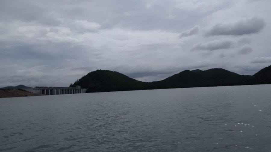 A view of the Chandil dam