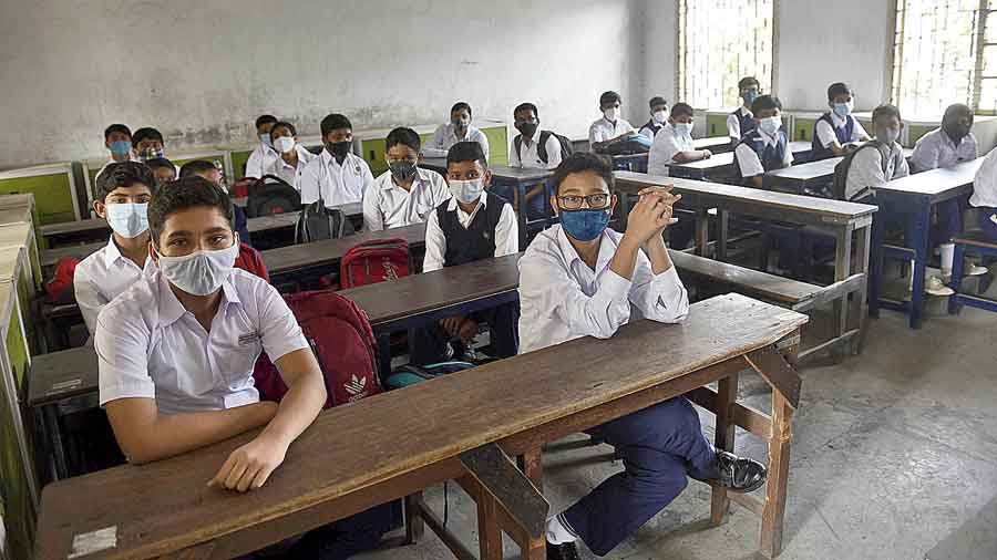 Sad, end of school life draws closer for Class XII students of Kolkata