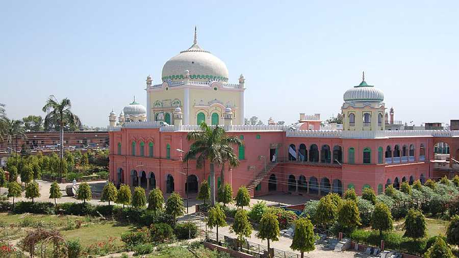 DM Singh imposed the ban on the Islamic seminary's official portal