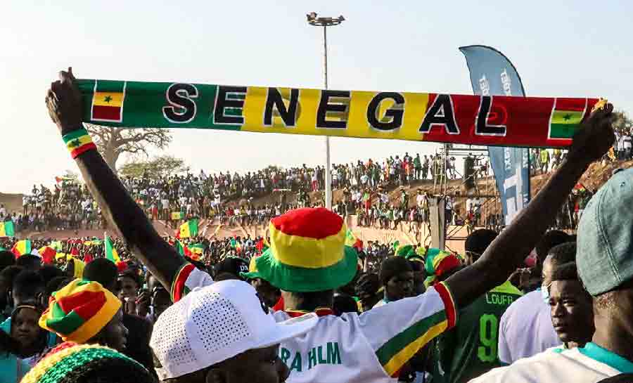 In Dakar, Senegal’s capital, cheers, car horns and fireworks greeted the final whistle.