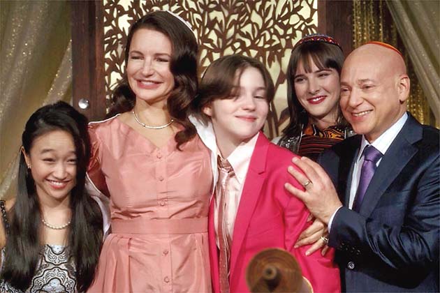 Charlotte York Goldenblatt with her family from a season in the finale