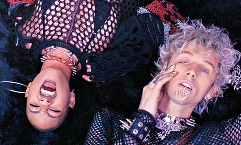 Machine Gun Kelly featuring Willow: Emo Girl Embracing clichés is required when one falls for an emo girl; this song gets a Machine Gun Kelly treatment that meets all the requirements of a Netflix rom-com soundtrack. She is a monster in disguise and she knows all the words to the trap songs / Takes pics with the cherry red lipstick, goes the song, which will appear on his forthcoming album, Mainstream Sellout, out on March 25.