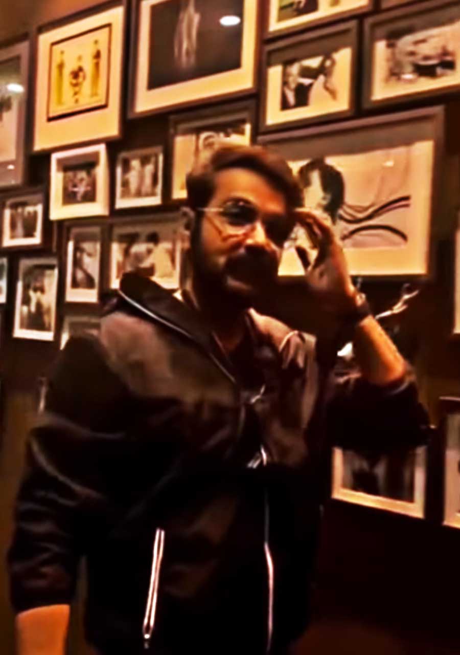 A still shot from a reel that actor Prosenjit Chatterjee uploaded on his Instagram handle on Wednesday with the caption, “Thank you audience for blessing #KakababurProtyaborton with your love 🙏🏼” 