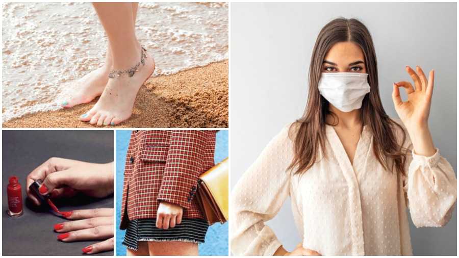 From wearing anklets to masks to minis, the columnist tells you how to stay stylish through the year.