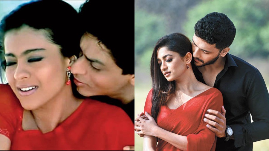 Shahrukh Khan Kajol Naked - Valentine's Day | Ishaa- Arjun recreates Shah Rukh and Kajol's scenes from  'Kabhi Khushi Kabhie Gham' - Telegraph India
