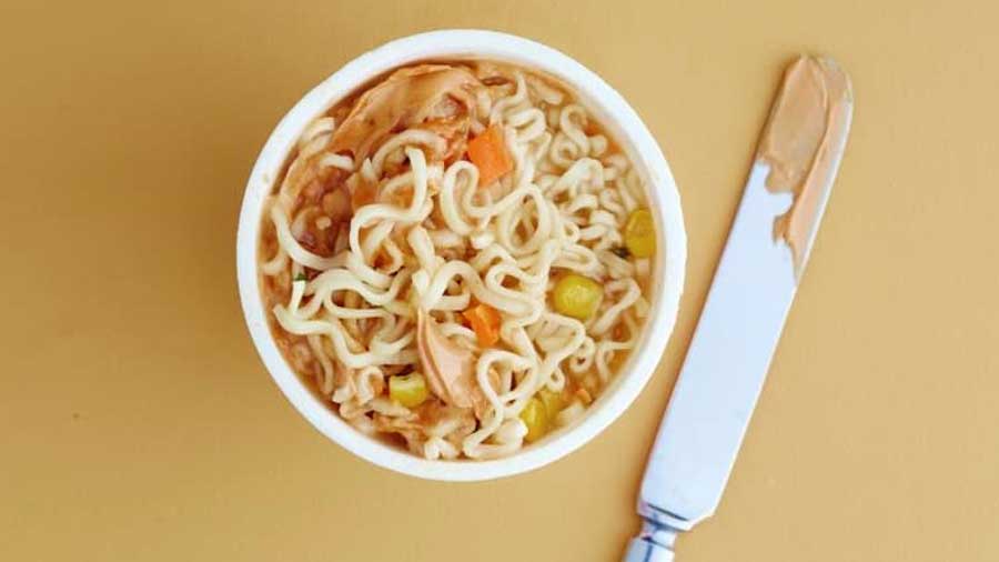 When comfort foods align: Peanut butter and ramen — yay or nay?