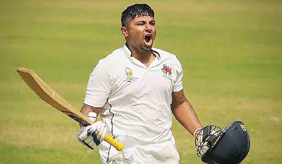 Sarfaraz Khan - Ranji Trophy: Mumbai's Sarfaraz Khan steals spotlight -  Telegraph India