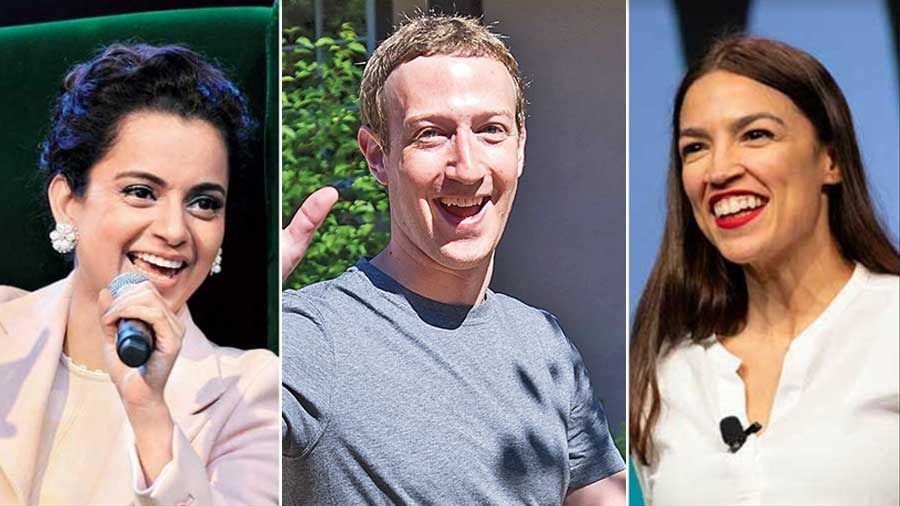 Kangana Ranaut, Mark Zuckerberg and Alexandria Ocasio-Cortez are among the newsmakers of the week