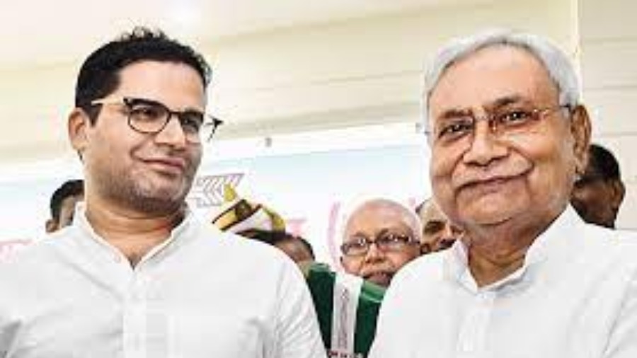 BJP - Nitish Kumar meets with political strategist Prashant Kishor -  Telegraph India