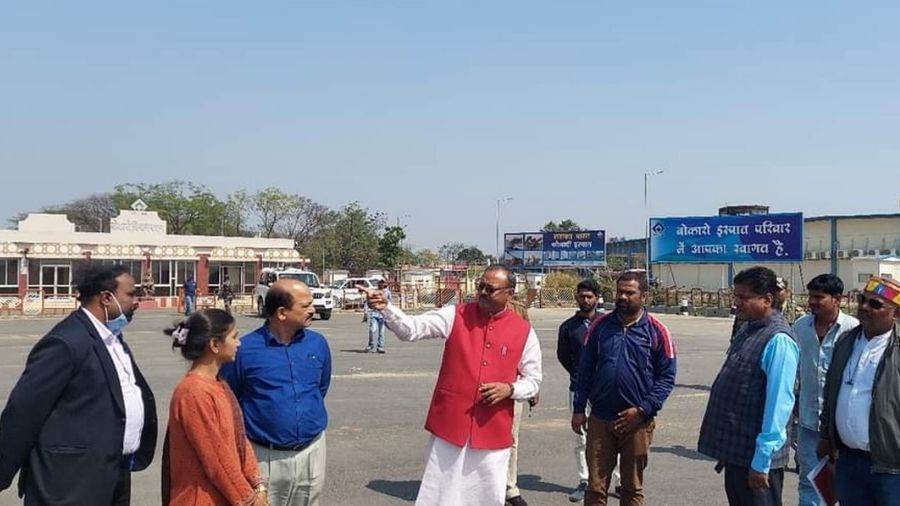 Bokaro Joint inspection of Bokaro airport carried out by Airport