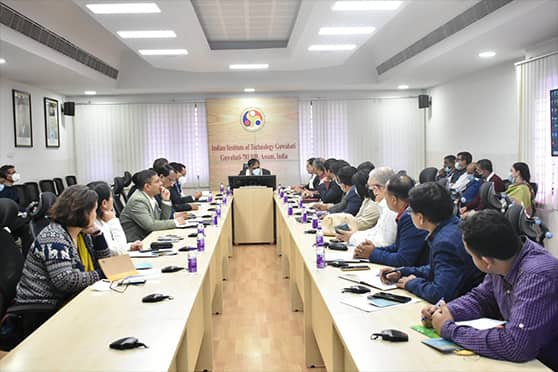  The meeting was held at IIT Guwahati and led by TG Sitharam, director, IIT Guwahati. 