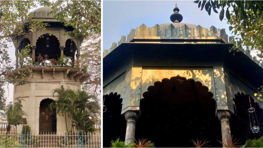 The monument’s Indo-Saracenic or Mughal-Gothic architecture shows the influence Indian architectural styles had on British design