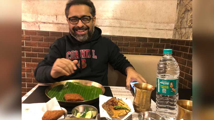 Suman Ghosh is Bhowmick’s culinary guide and food buddy in Kolkata
