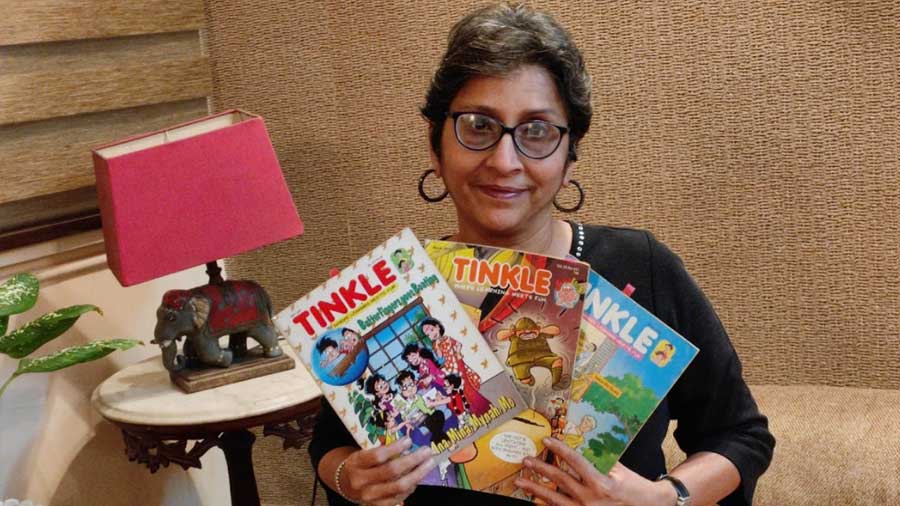 Sheth got her big break with Tinkle Comics, where she was a regular contributor for 10 years  