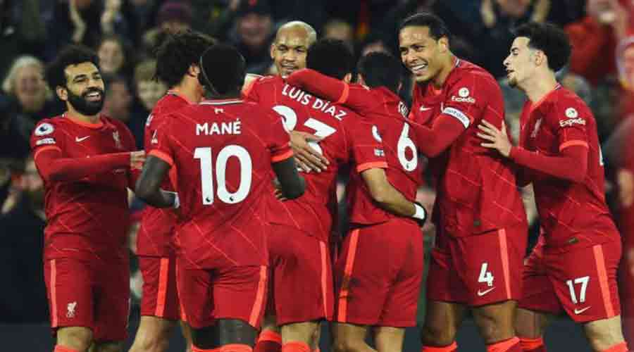 The victory, Liverpool’s ninth in a row in all competitions, moved them on to 60 points from 26 matches.