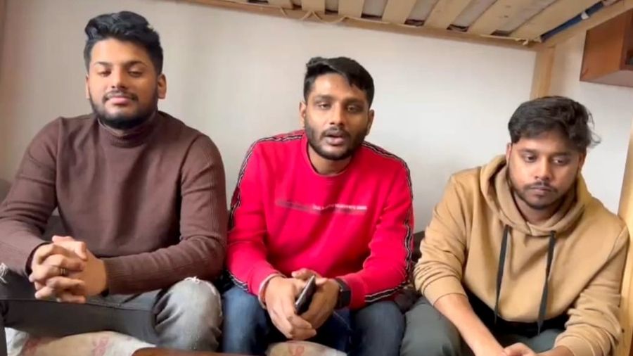 Three students from Jharkhand who are stuck in Ukraine