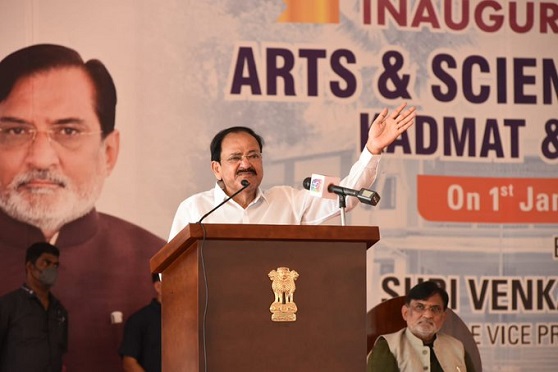 Naidu advised the administration to start more short courses in skill development to increase the employability of the islands’ youth.  