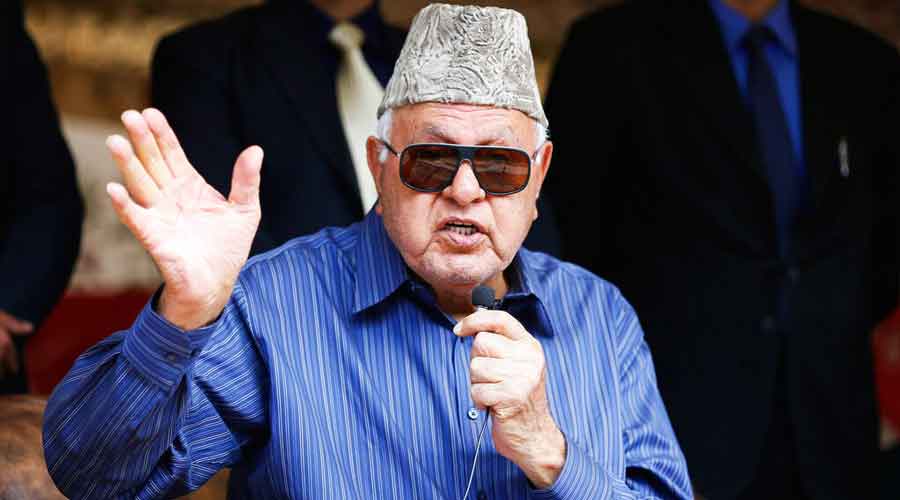 Former Jammu and Kashmir chief minister Farooq Abdullah