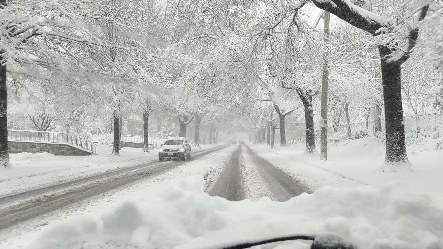 Washington DC snow storm