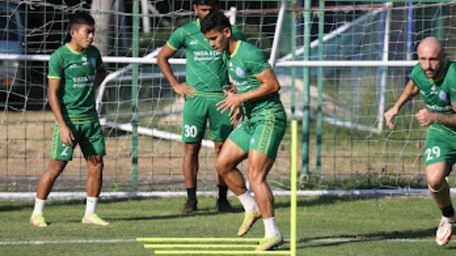 JFC players train in Goa on Sunday