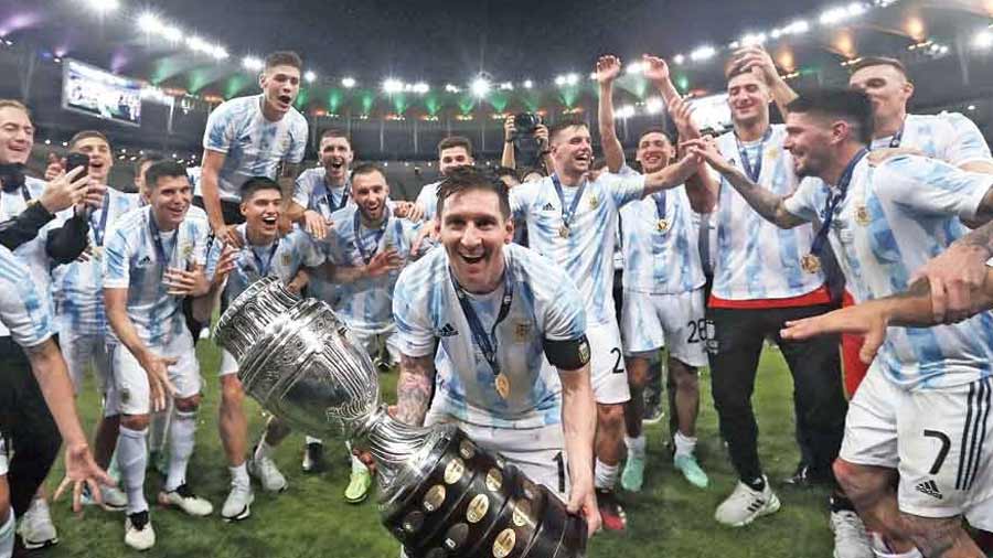 Nobody scored more goals or provided more assists at the Copa America 2021 than Messi