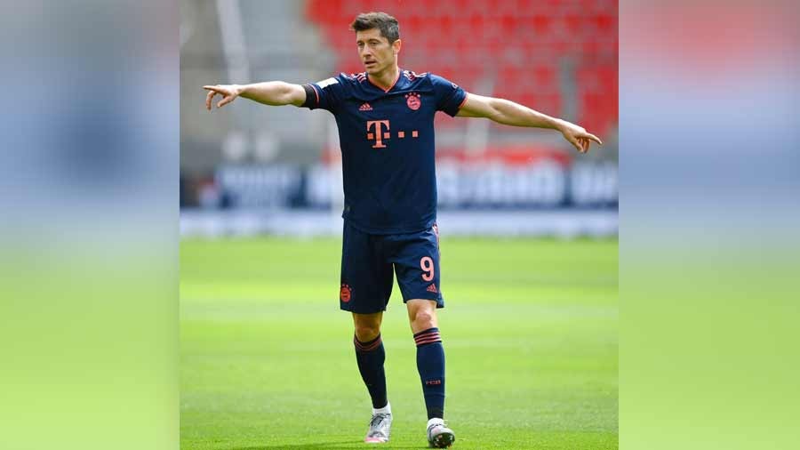 Lewandowski’s 69 goals in 2021 is his best personal return so far
