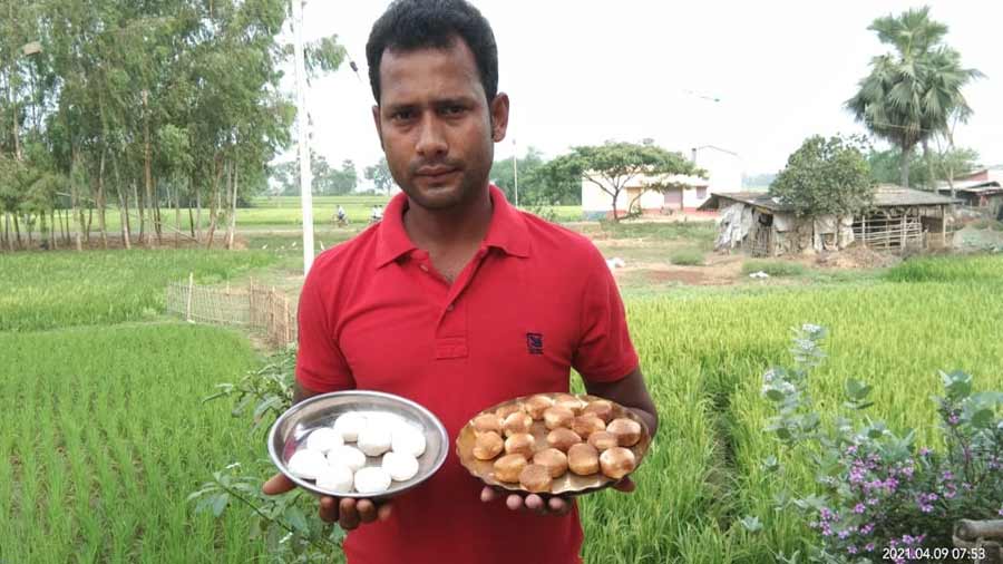 Palash Ghosh and his family have been involved in the cheese-making process for a couple of generations