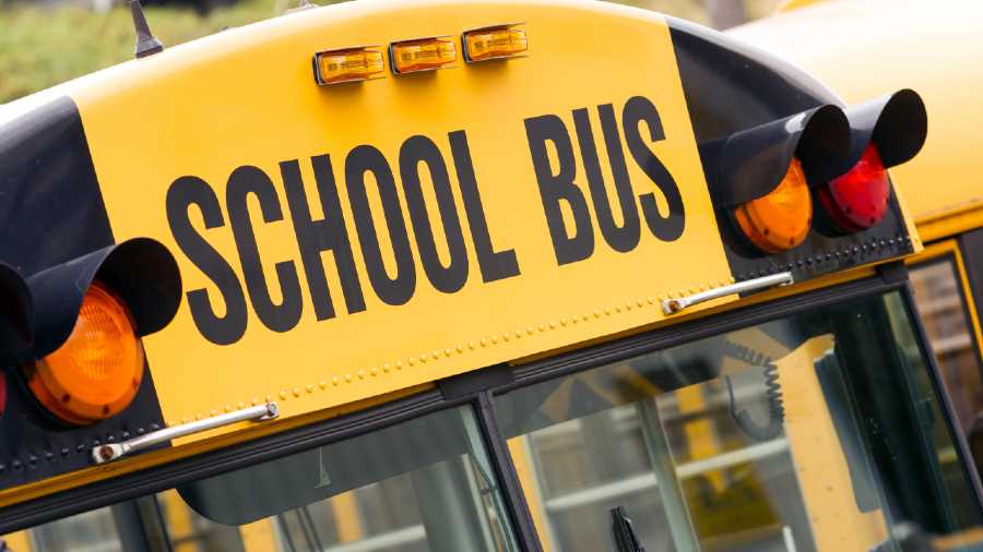 Around 50 per cent of the fleet of school buses were operational today.