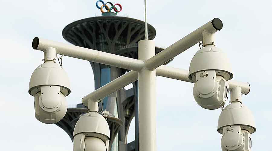 Big daddy is watching: CCTV cameras in China.