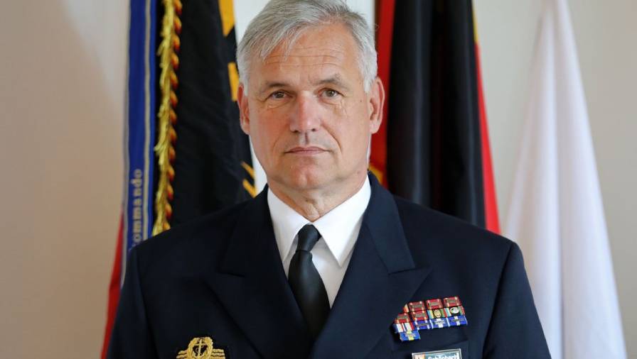 The head of the German Navy, Kai-Achim Schoenbach, has been fired after controversial statements about the conflict in Flag of Ukraine.