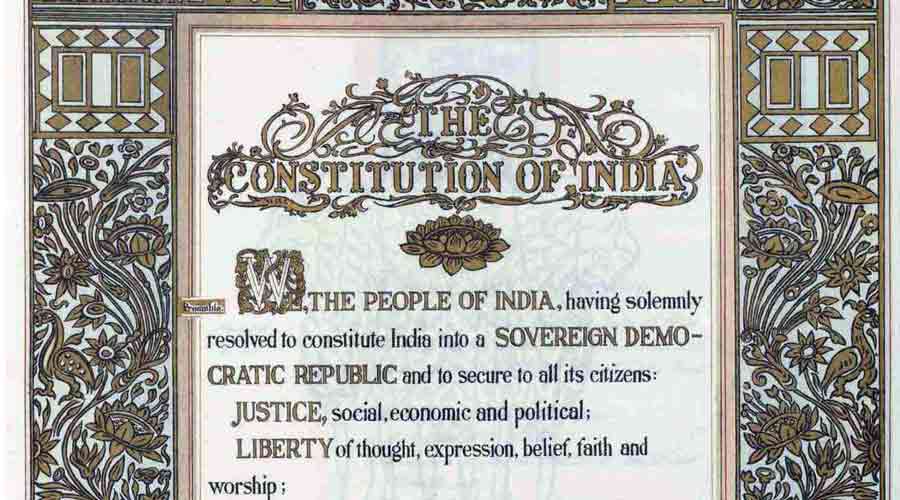 Preamble to the Constitution of India 