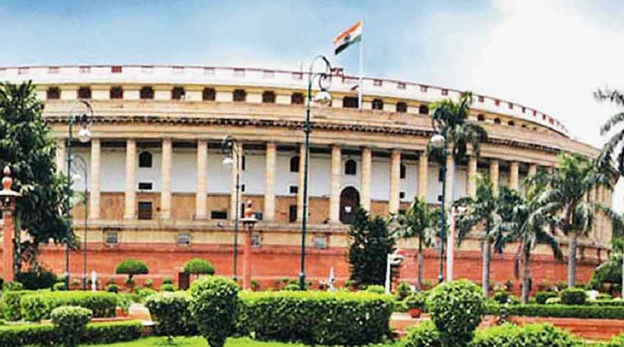 During sittings of the Lower House of Parliament, Lok Sabha and Rajya Sabha chambers and their galleries will be used for sitting of members in view of the Covid-19 pandemic, a Lok Sabha bulletin said. 