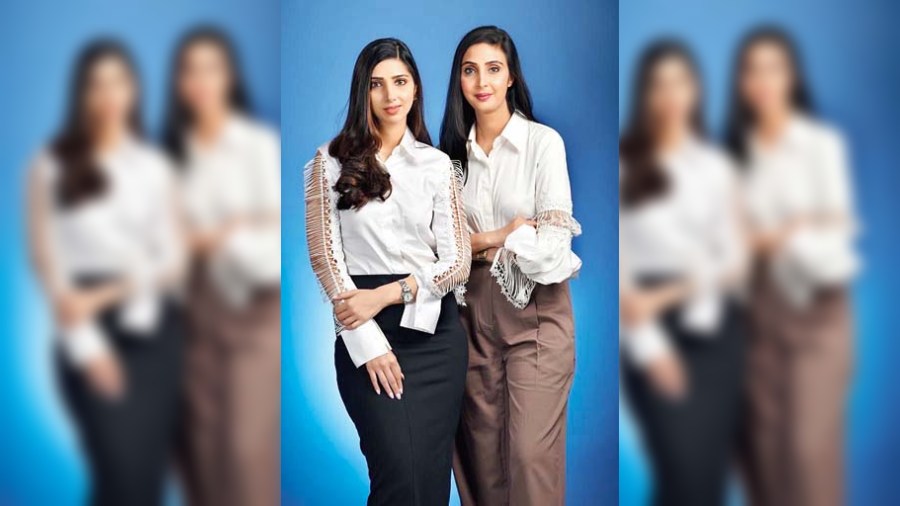Sister duo Neha Patodia and Nupur Arya founder of Nutrimend