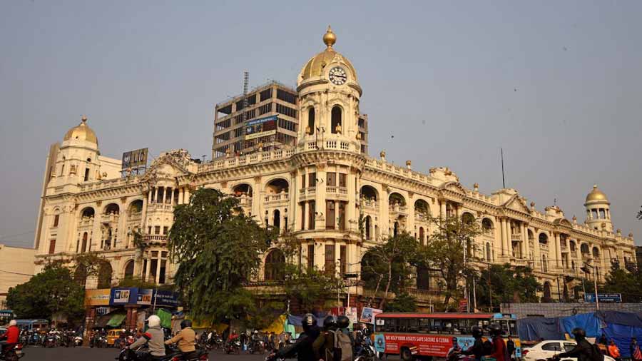 The Metropolitan building is one of the most photographed landmarks of Dharmatala