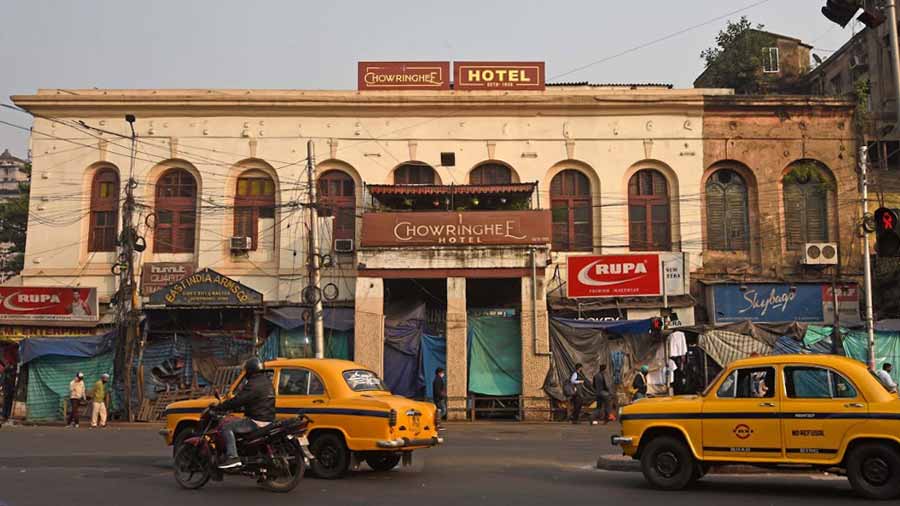 The Chowringhee Hotel opened in 1897