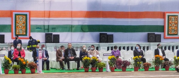 Consul generals at the parade