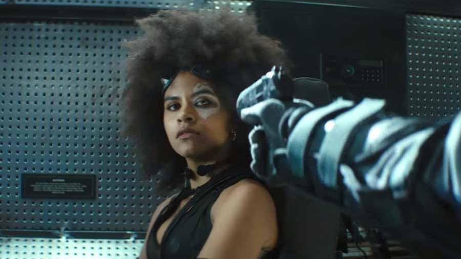 Zazie Beetz as Domino in 'Deadpool 2'