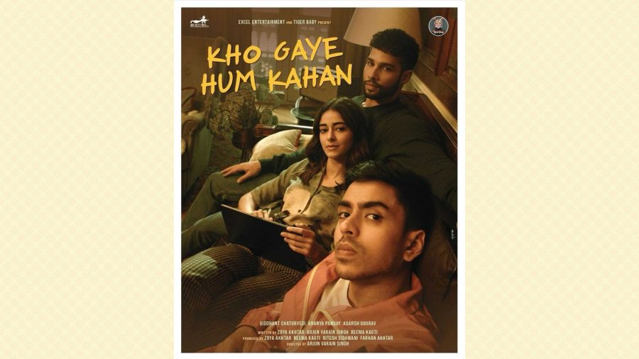COMING UP: Ananya Panday reunites with her Gehraiyaan co-star Siddhant Chaturvedi in Kho Gaye Hum Kahan, named after the soulful Prateek Kuhad number. The White Tiger sensation Adarsh Gourav brings up the rear in this Farhan Akhtar production