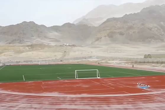 This will be the largest open stadium in Ladakh with a capacity for 30,000 spectators. 