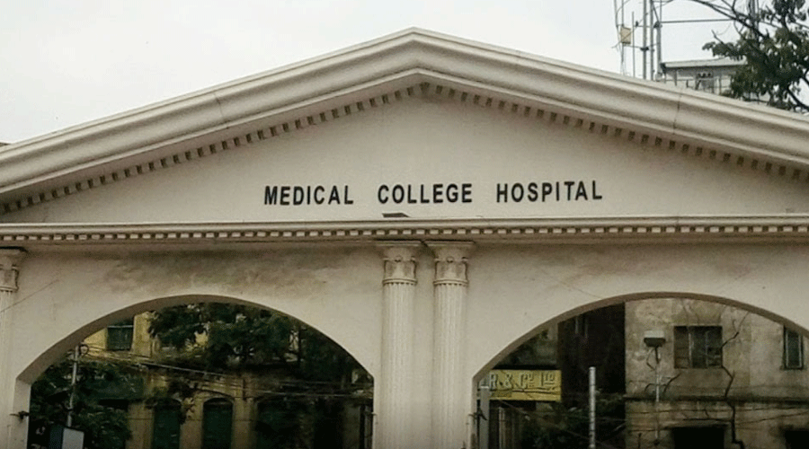 The Calcutta Medical College and Hospital.