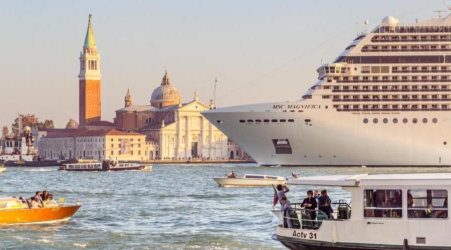 Cruise passengers who only spend a few hours in the city will also have to pay a fee
