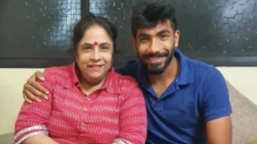 Bumrah lost his father at a tender age of 5 and was brought up single-handedly by his mother Daljit Bumrah who is a school teacher  by profession