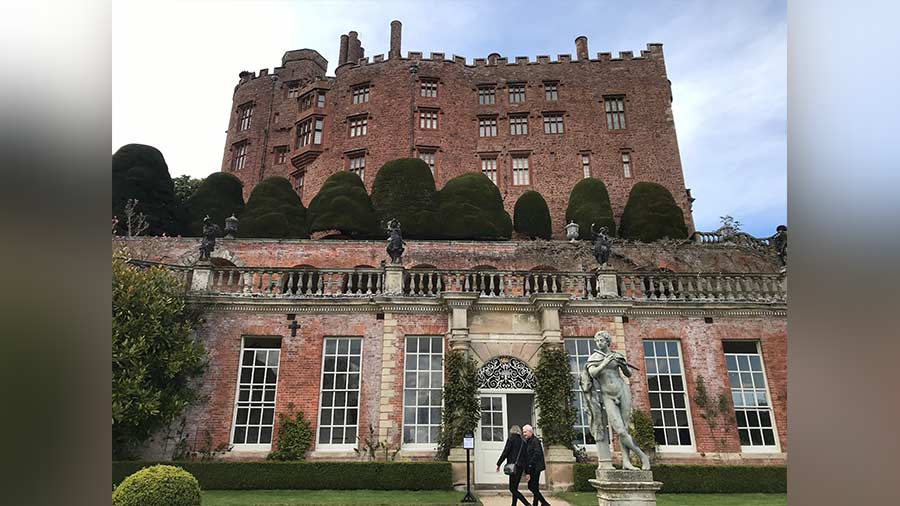 Powis Castle in Wales, run by the National Trust and home to Clive’s collections from India