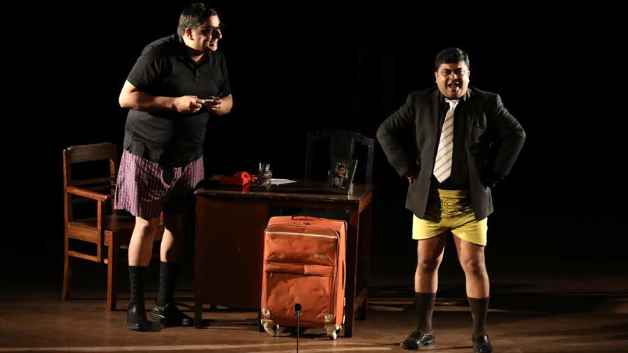 ‘The Comedy Kitchen’ by Theatrecian had the audience at Gyan Manch laughing loud and long